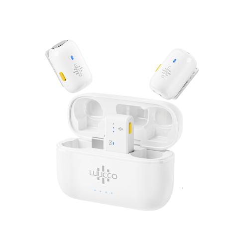 MiniPods USB-C Wireless Lavalier Microphone - White IN STOCK